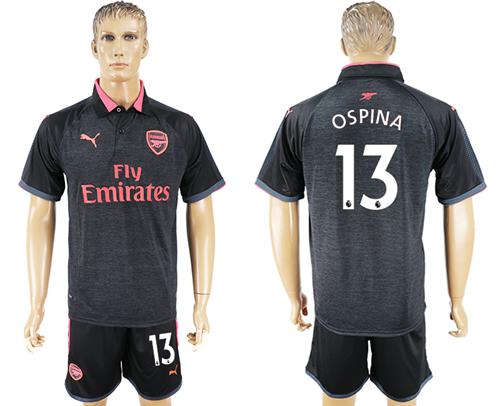 Arsenal #13 Ospina Sec Away Soccer Club Jersey